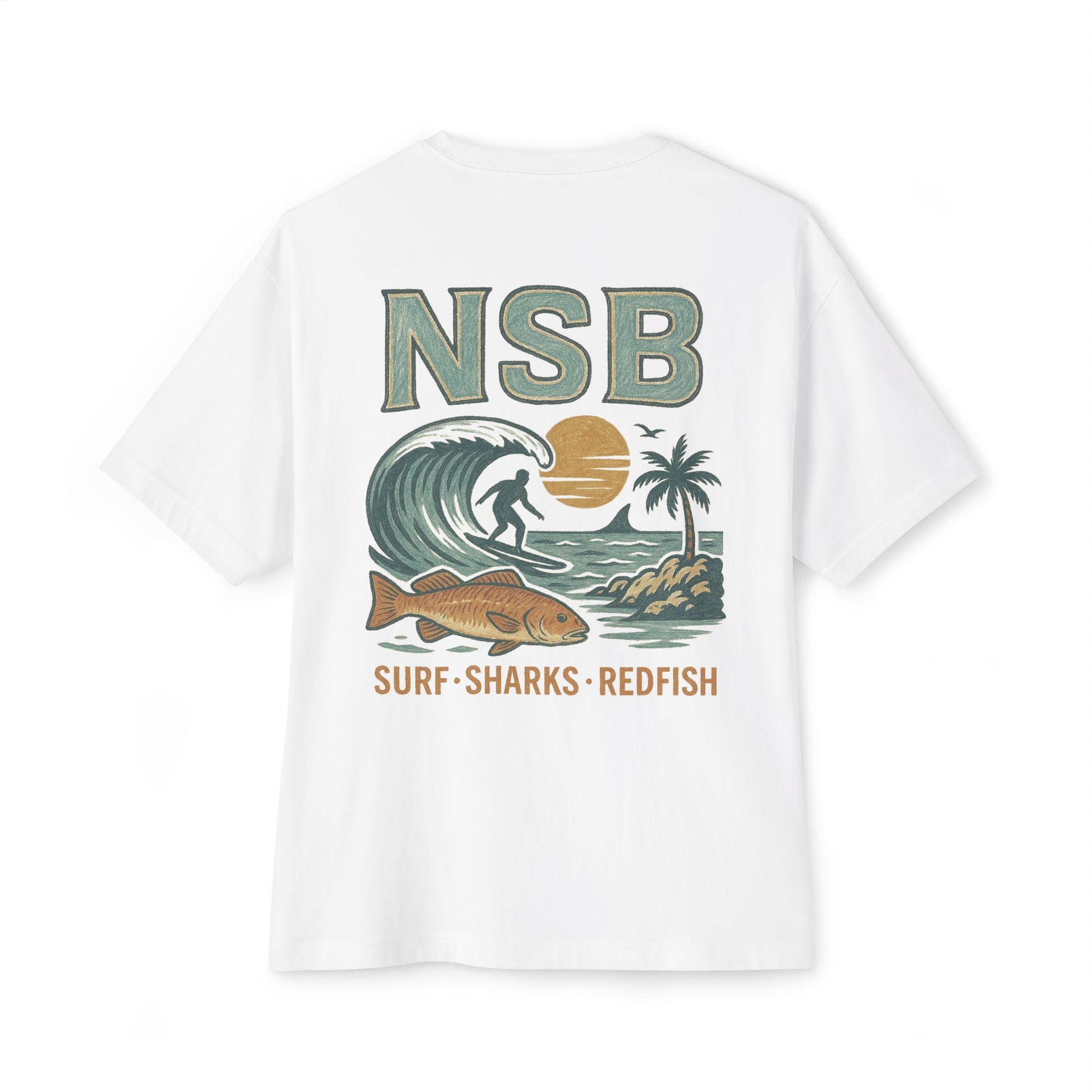 Oversized Boxy Tee, NSB