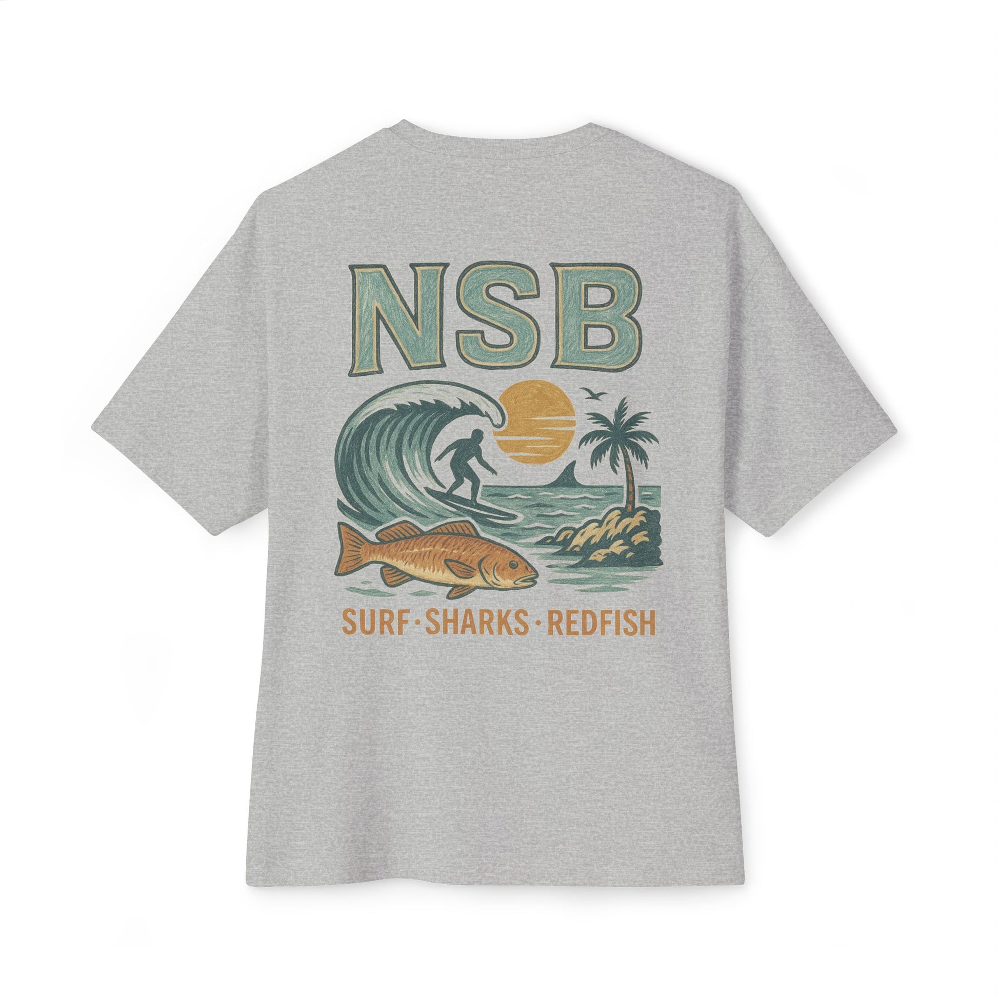 Oversized Boxy Tee, NSB