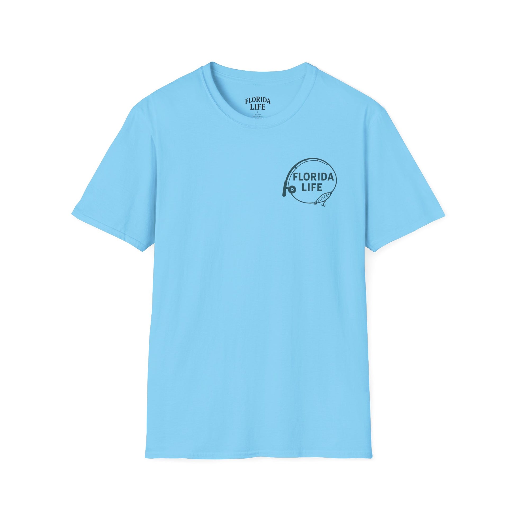 Florida Life Fishing Tee Cast, Coast, Repeat