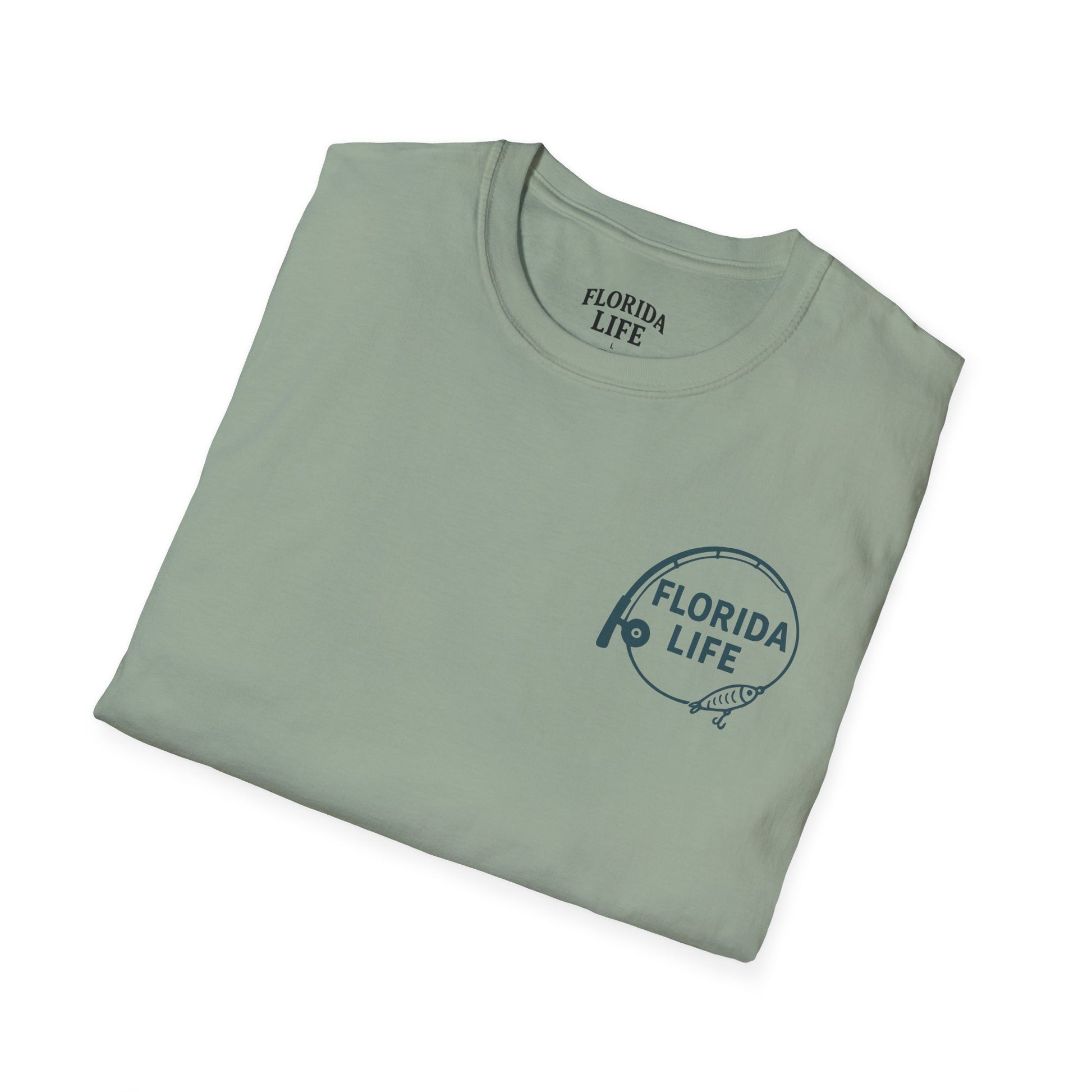 Florida Life Fishing Tee Cast, Coast, Repeat