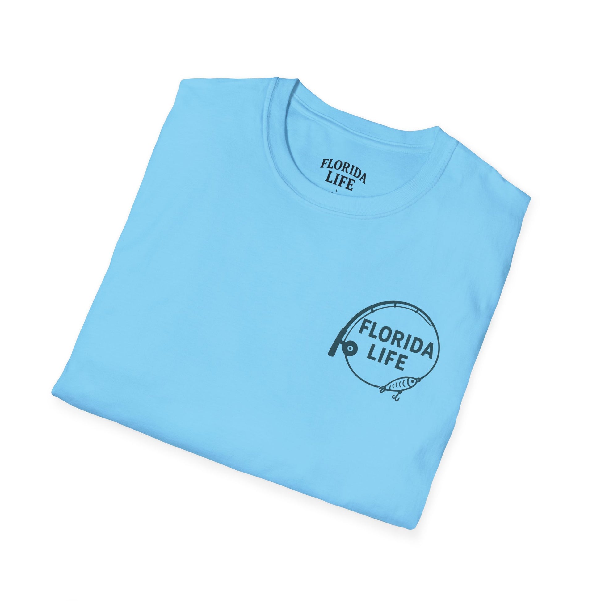 Florida Life Fishing Tee Cast, Coast, Repeat