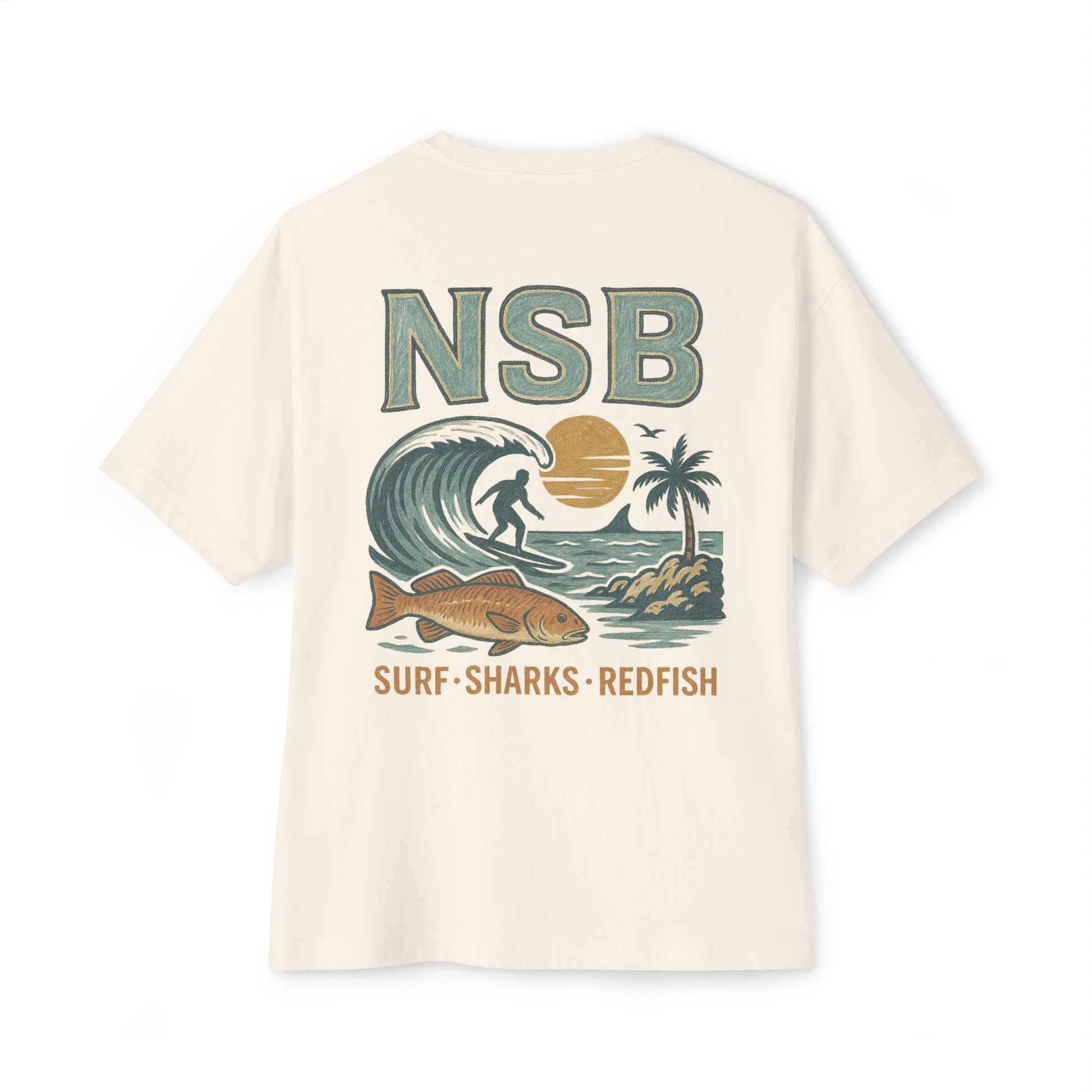 Oversized Boxy Tee, NSB