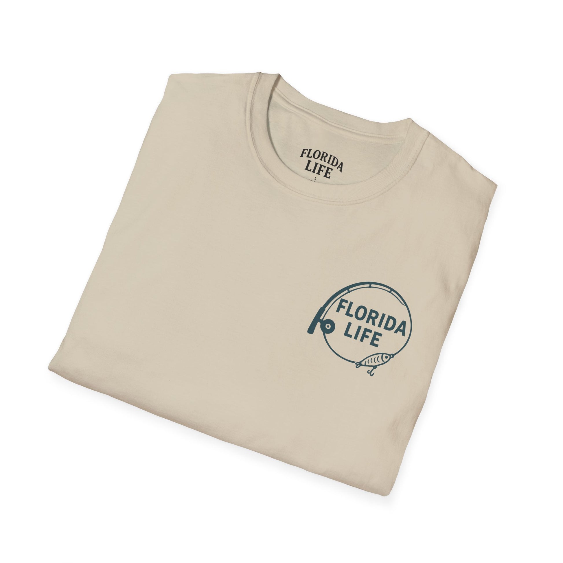 Florida Life Fishing Tee Cast, Coast, Repeat