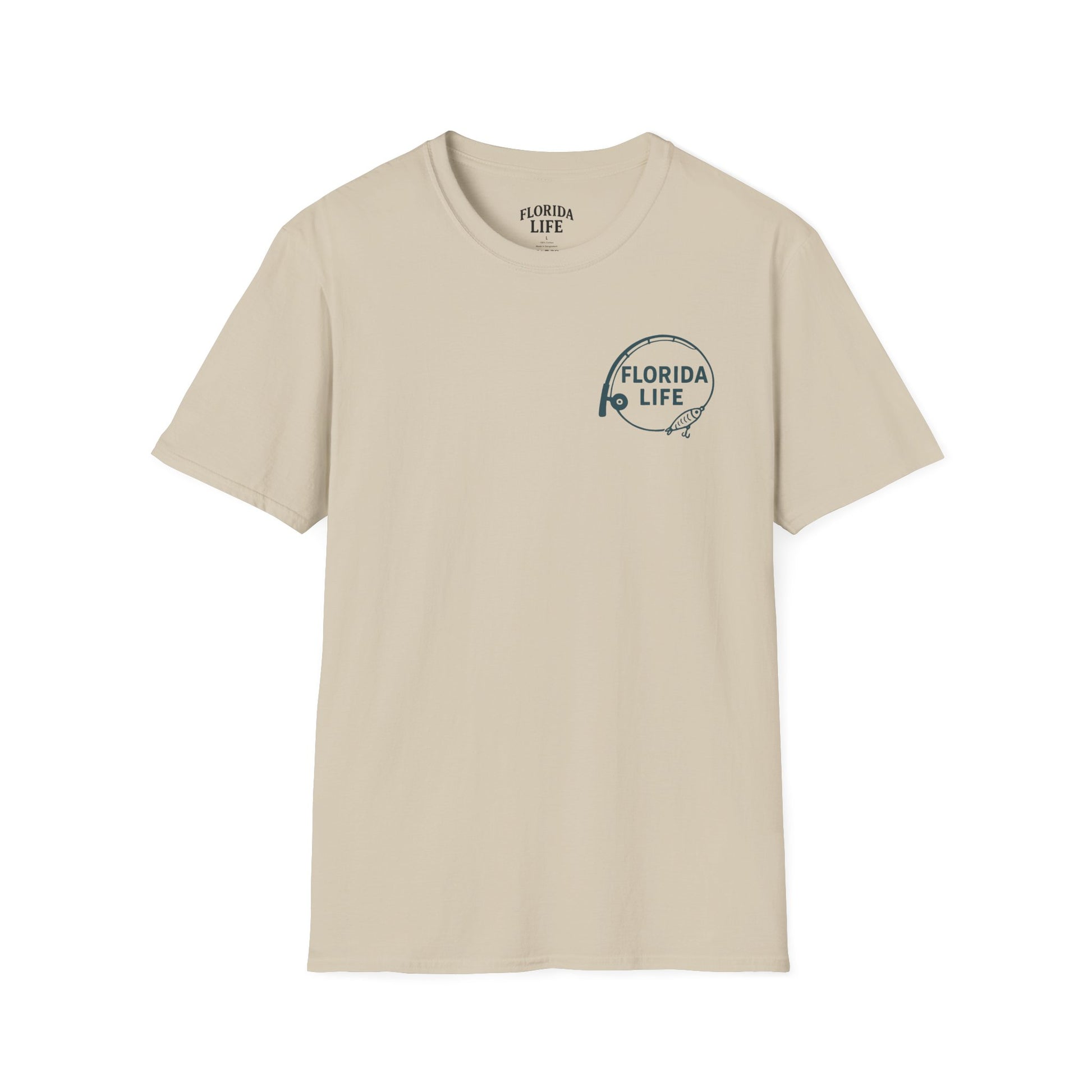 Florida Life Fishing Tee Cast, Coast, Repeat