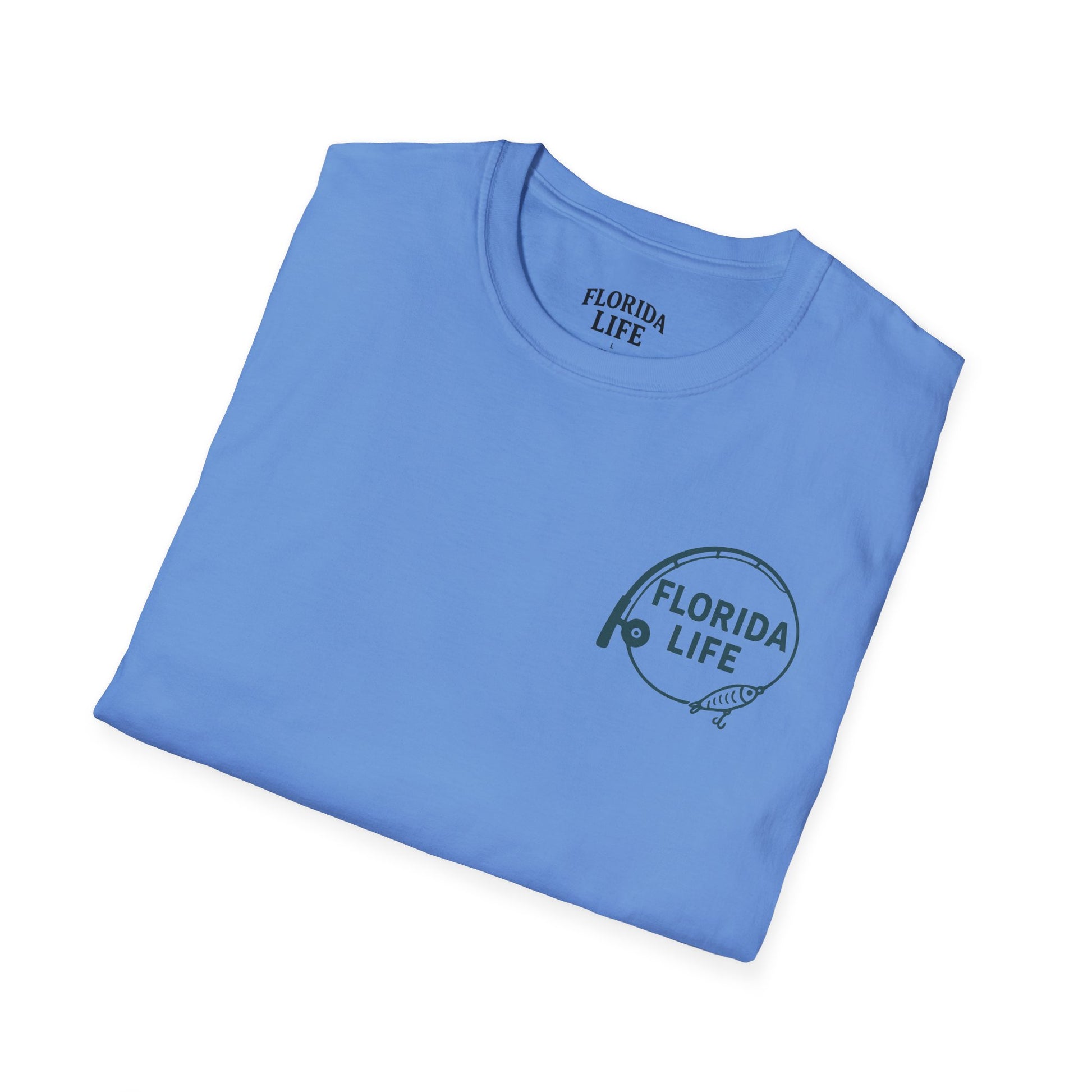 Florida Life Fishing Tee Cast, Coast, Repeat